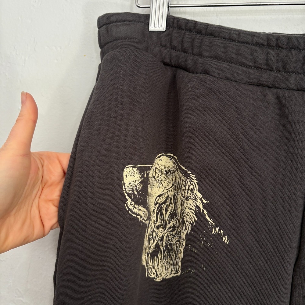 The Burbs Movie Joggers Men Size Large Charcoal Gray Tom Hanks 80s - Picture 4 of 11